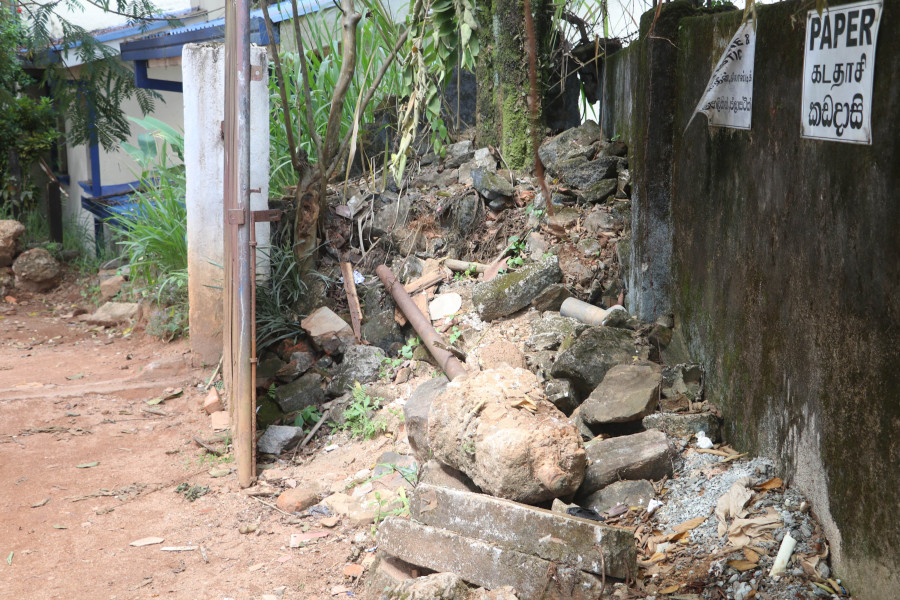 Side Entrance Cleanup Works